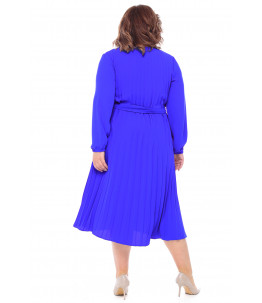 Нарядное синее платье Арт. 1485